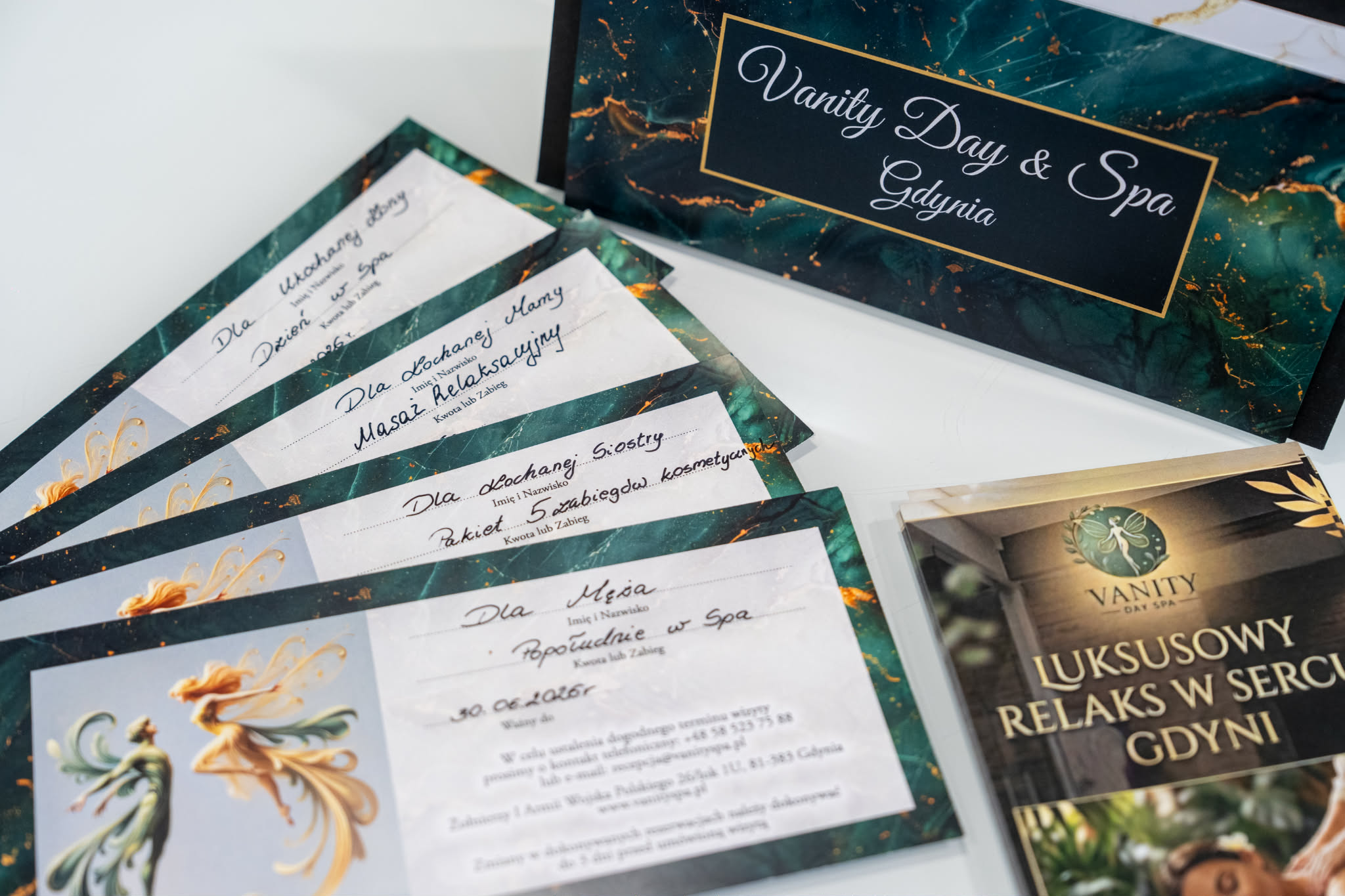 Vouchery prezentowe Vanity Day Spa Gdynia